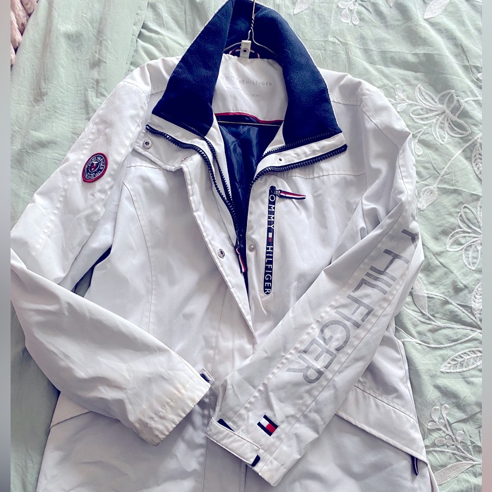 Tommy Hilfiger Women's White Jacket
